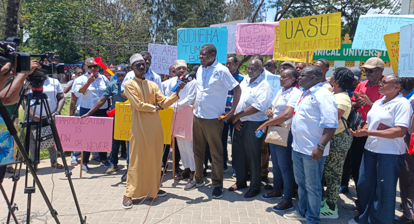 🎧 Full Speech: Prof. Josiah Ochieng Odalo Declares UASU TUM Chapter Strike